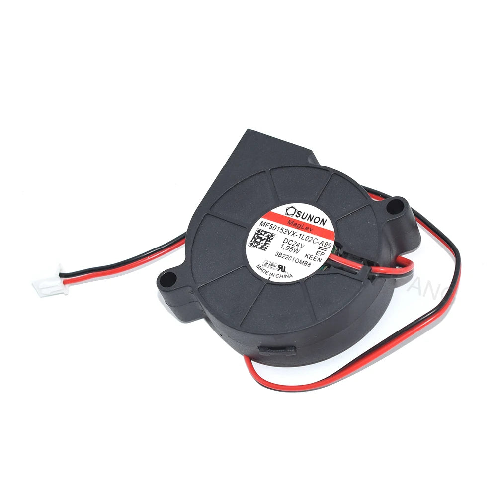 New 5015 50*50*15MM 24V 1.95W 2-Wire 3D Printer Centrifugal Turbine Blower Fan For SUNON MF50152VX-1L02C-A99 Cooling Fan